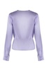 Pinko V-Neck Satin Blouse