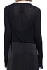 Uma Wang Frayed Cropped Knitted Top