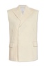 Helmut Lang Straight Hem Sleeveless Waistcoat