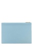 Thom Browne Man Pastel Light Blue Leather Clutch