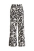 Christian Dior Floral Printed Wide-Leg Trousers