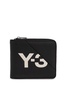 Y-3 Logo Printed Zip-Around Wallet