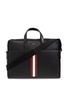 Bally Mythos Logo Printed Zip-Up Briefcase