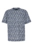 Fendi All-Over FF Printed Crewneck T-Shirt