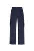 Theory Admiral Crepe Wide-Leg Cargo Pants