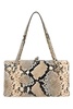 Jil Sander Snakeskin Printed Tote Bag