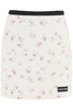 Marine Serre All Over Floral Printed Mini Skirt