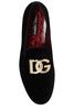 Dolce & Gabbana DG Logo Plaque Slip-On Loafers