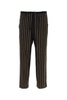 Dries Van Noten Man Black Viscose Blend Pant