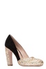 Miu Miu Glitter Panelled Pumps