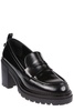 Sergio Rossi Joan Almond Toe Slip-On Loafers