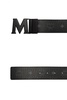 MCM Classic Logo Detailed Buckle Belt