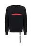 Ann Demeulemeester Logo Printed Crewneck Sweatshirt