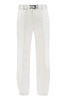 BOTTEGA VENETA White Cotton Trousers for Men - SS22