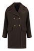 Pinko Long Sleeved Double Breasted Coat