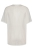 Helmut Lang Logo Printed Sheer Crewneck T-Shirt