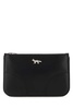 Maison Kitsuné Fox Motif Zipped Clutch Bag