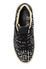 B Court Monogram Jacquard Low-Top Sneakers