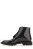 Saint Laurent Round Toe Lace-Up Boots