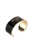 Prada Logo-Lettering Open Cuff Detailed Bracelet