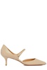 Francesco Russo Pointed-Toe Mary Jane Pumps