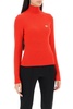 Casablanca Ribbed High Neck Jumper