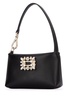 Roger Vivier RV Nightlily Buckle Embellished Shouder Bag