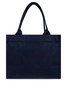 Ganni Denim Large Tote Bag