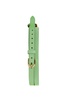 Fendi Woman Mint Green Leather O Lock Vertical Watch