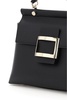 Roger Vivier Viv' Cabas Metal Buckle Tote Bag