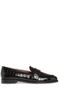 Aquazzura Martin Embossed Loafers