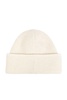 Jacquemus Logo Patch Ribbed Beanie