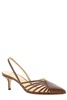 Francesco Russo Slingback Pointed-Toe Pumps