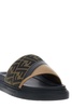 Fendi Diagonal FF Jacquard Slides