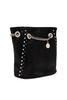 Stella McCartney Falabella Logo Charm Studded Bucket Bag