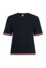 Thom Browne RWB-Stripe Crewneck T-Shirt