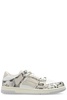 Amiri Skeleton Patch Round Toe Sneakers