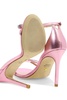 Stuart Weitzman Nudist Bow Heeled Sandals