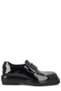 Prada Triangle-Patch Slip-On Loafers