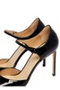 Francesco Russo Back Mary Jane Heeled Pumps