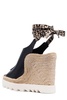 Stella McCartney Gaia Open Toe Wedge Espadrilles