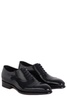 Santoni Round Toe Slip-On Oxford Shoes