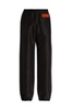 Heron Preston Logo Patch Wide Leg Pants