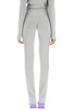 Dion Lee Ribbed-Knit Flared Trousers