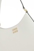 Miu Miu Logo Plaque Hobo Shoulder Bag