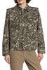 Zadig & Voltaire Krisa Camo Straight Hem Jacket