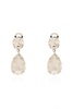 Moschino Embellished Drop Clip-On Earrings