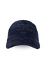 Fendi Logo Embroidered Corduroy Baseball Cap