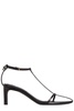 Jil Sander T-Bar Ankle Strapped Sandals