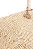 Cult Gaia Lucia Woven Fringed-Edge Tote Bag